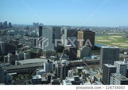 Kawasaki cityscape Kawasaki cityscape 126738083