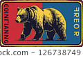 Bear Caution ⚠️ Sign 126738749