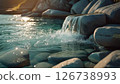 A place with clear water and a charming atmosphere 126738993