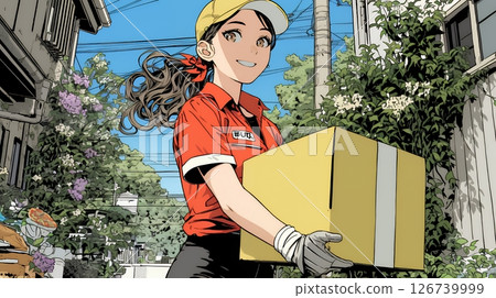 年輕女送貨司機 126739999