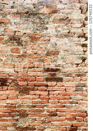 Texture of the brick walls      126740532