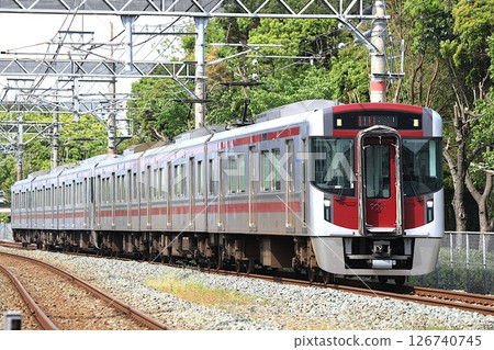 [Nishitetsu] 9000 series express train (Tenjin-Omuta Line: Inuzuka - Omizo) 126740745