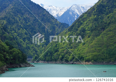 Takase Valley Nanakura Dam Lake Takase Valley Nanakura Dam Lake 126741016