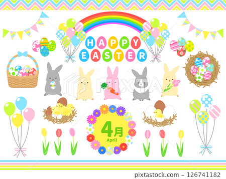 Easter material set Easter material set 126741182