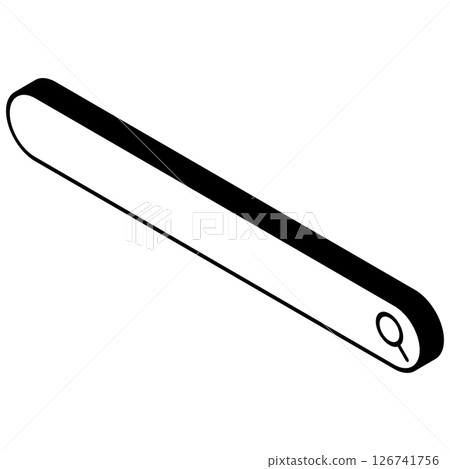 Isometric search window illustration Isometric search window illustration 126741756