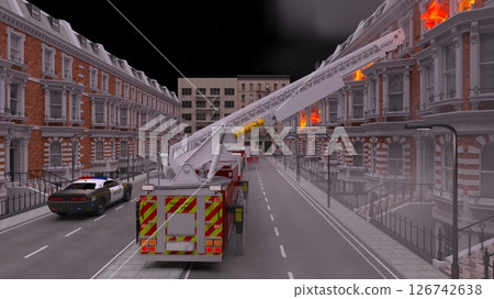 Fire site Fire site 126742638
