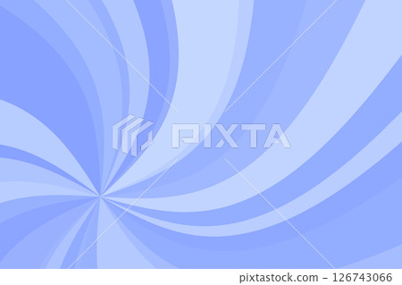 彩色漩渦旭日插圖。冷色調的冷背景材質。 126743066