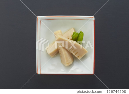 New Year's cuisine: Boiled bamboo shoots New Year's cuisine: Boiled bamboo shoots 126744208