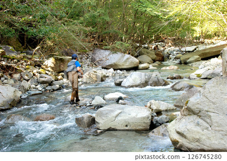 Stream fishing in Morokubozawa, Nishitanzawa 126745280