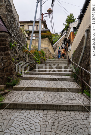 <Hiroshima Prefecture> Onomichi, a hilly town 126745668