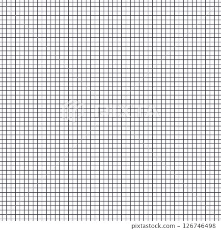 Mosquito net seamless pattern. Squared mesh texture. Fish fabric background. Mosquito window lace. Protection flying insect plastic net. Line grid. Vector illustration isolated on white background 126746498