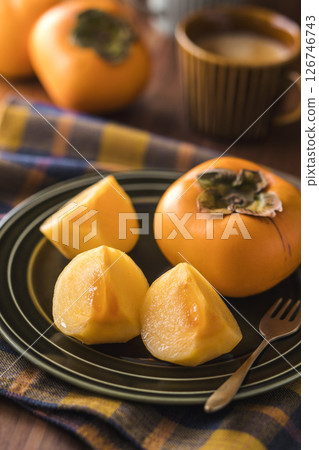 莊內柿子/扁平無籽柿子 莊內柿子/扁平無籽柿子 126746743