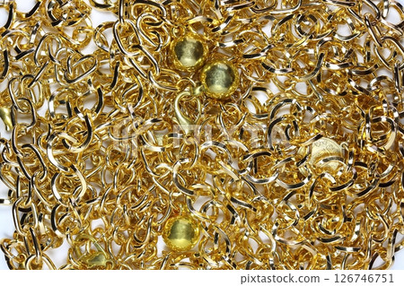 鍍金剝皮鏈條首飾 126746751