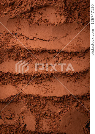 Cocoa powder chocolate texture background Cocoa powder chocolate texture background 126747130