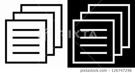 Document and Paperwork Icon Set. Contract, Agreement, and Letter Sheet Symbols Document and Paperwork Icon Set. Contract, Agreement, and Letter Sheet Symbols 126747296