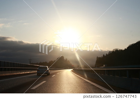 Shining Road-Shin Meishin Expressway [Koka City, Shiga Prefecture] 126747743
