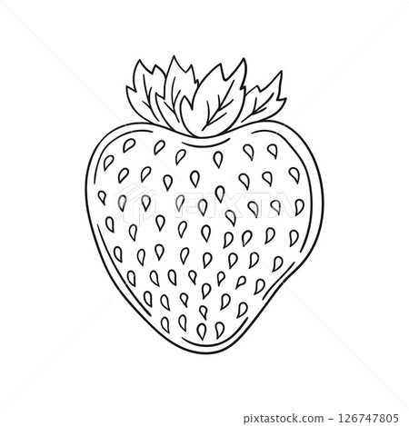 Illustration in hand draw style. Icon, sign, sticker, pin, logo 126747805