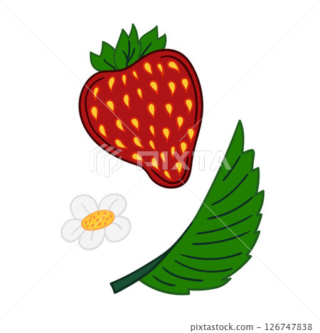 Illustration in hand draw style. Icon, sign, sticker, pin, logo 126747838