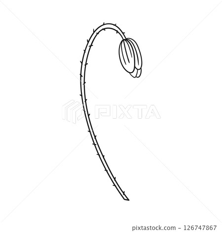 Illustration in hand draw style. Icon, sign, sticker, pin, logo Illustration in hand draw style. Icon, sign, sticker, pin, logo 126747867