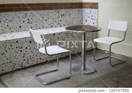 Coffee shop interior vintage style in Thailand 126747998