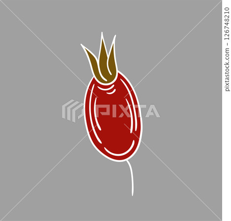 Illustration in hand draw style. Icon, sign, sticker, pin, logo Illustration in hand draw style. Icon, sign, sticker, pin, logo 126748210