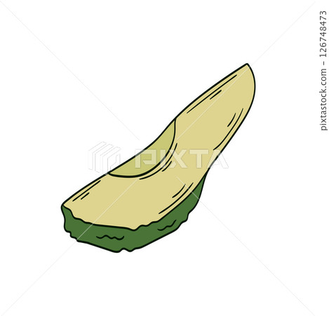 Illustration in hand draw style. Icon, sign, sticker, pin, logo 126748473