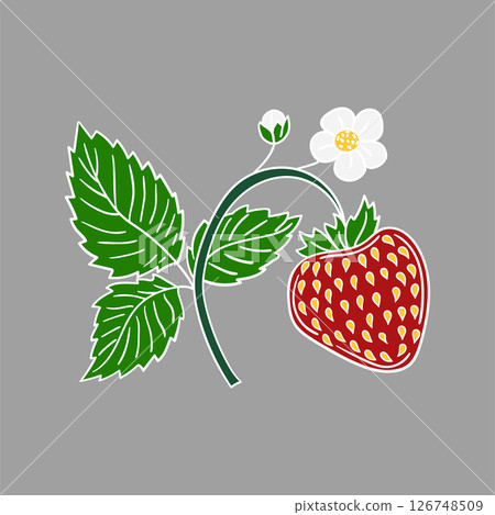 Illustration in hand draw style. Icon, sign, sticker, pin, logo Illustration in hand draw style. Icon, sign, sticker, pin, logo 126748509