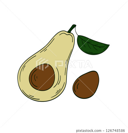 Illustration in hand draw style. Icon, sign, sticker, pin, logo Illustration in hand draw style. Icon, sign, sticker, pin, logo 126748586