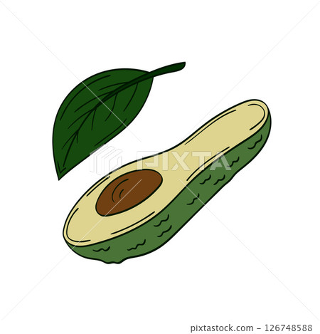 Illustration in hand draw style. Icon, sign, sticker, pin, logo 126748588