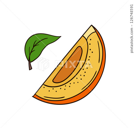Illustration in hand draw style. Icon, sign, sticker, pin, logo 126748591