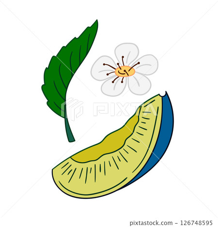 Illustration in hand draw style. Icon, sign, sticker, pin, logo 126748595