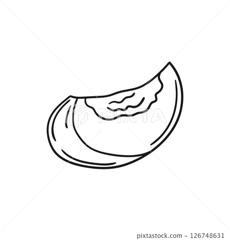 Illustration in hand draw style. Icon, sign, sticker, pin, logo 126748631