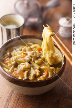 Curry udon  126748841
