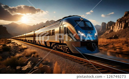 Electric train  Electric train  126749273