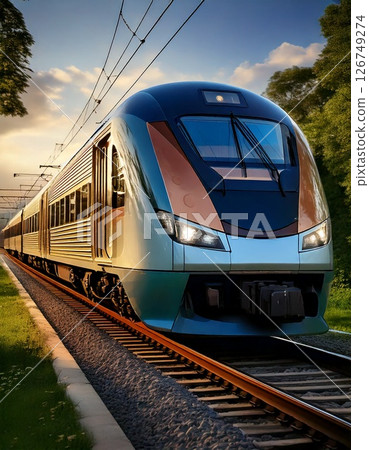 Electric train  Electric train  126749274