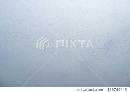 Rainy day Water droplets Rainy season Early summer May June Car window Car window Rainy day Water droplets Rainy season Early summer May June Car window Car window 126749445