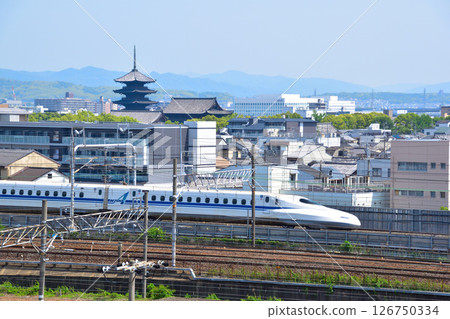 京都之旅 新幹線 東寺 京都之旅 新幹線 東寺 126750334