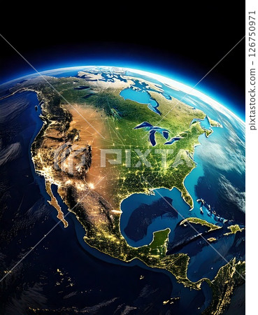 America from space 126750971