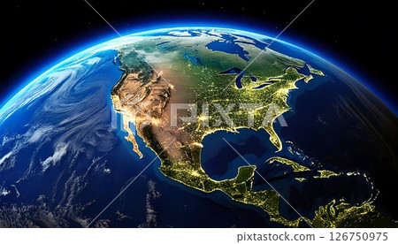 America from space 126750975