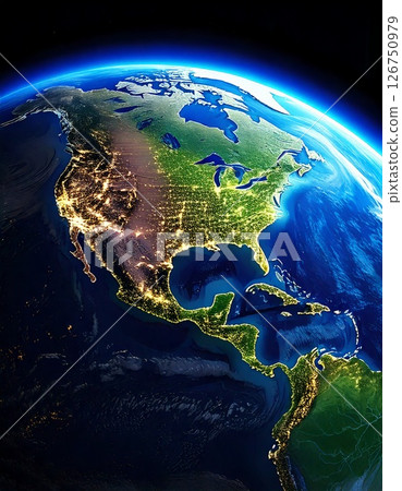 America from space 126750979