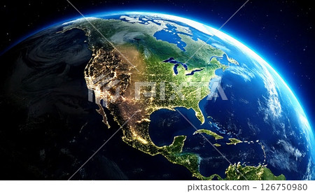America from space 126750980