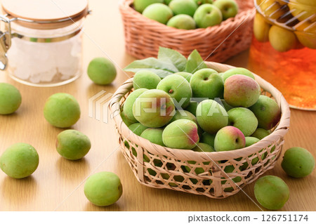Green plum (Kishu Nanko plum) 126751174