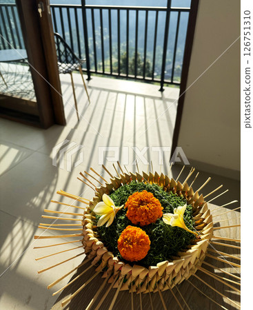 Canang,峇裡島的祭品 Canang,峇裡島的祭品 126751310