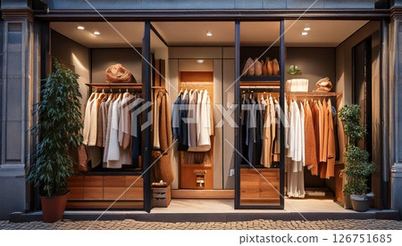 Apparel shop Apparel shop 126751685