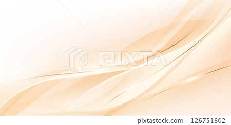Abstract background design Modern beige and gold geometric element design. 126751802
