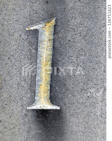 Written Wording Font Distressed State Typography Found Ransom Number 1 Written Wording Font Distressed State Typography Found Ransom Number 1 126751823