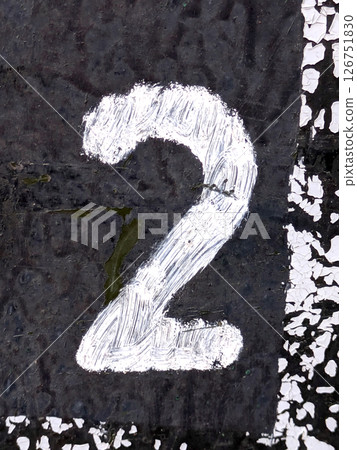 Written Wording in Distressed State Typography Found Ransom Number 2 Written Wording in Distressed State Typography Found Ransom Number 2 126751830