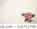 Postcard - Ink painting - Camellia 126752788