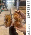 Bread I bought with my friend 126753347