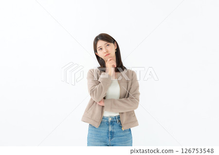 Female portrait Female portrait 126753548